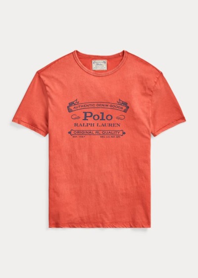 T Shirt Polo Ralph Lauren Classic Fit Graphic Homem 75138-NMAZ